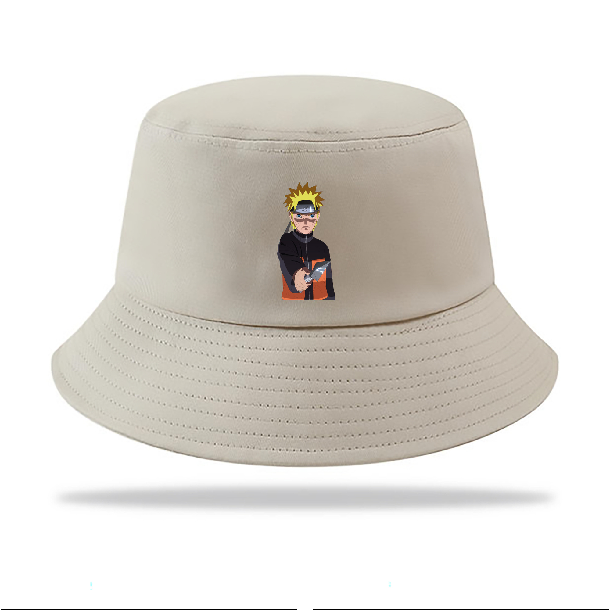 （画像用） NARUTO -ナルト- うずまき ナルト Uzumaki Naruto アウトドア日除けバケットハット